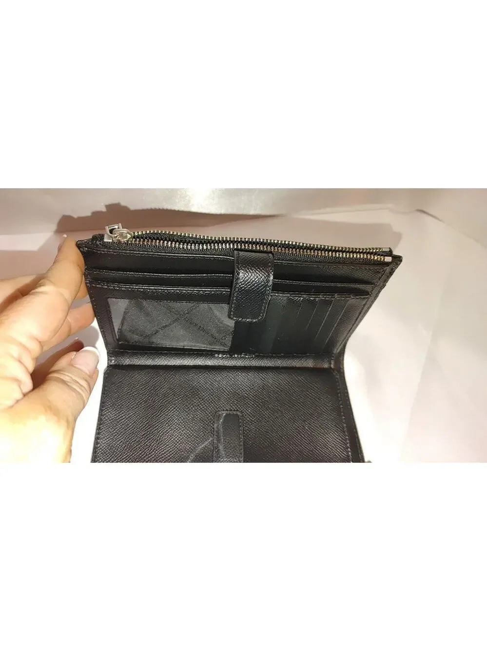 Michael Kors Jet Set Large Double Zip Saffiano Wristlet Wallet